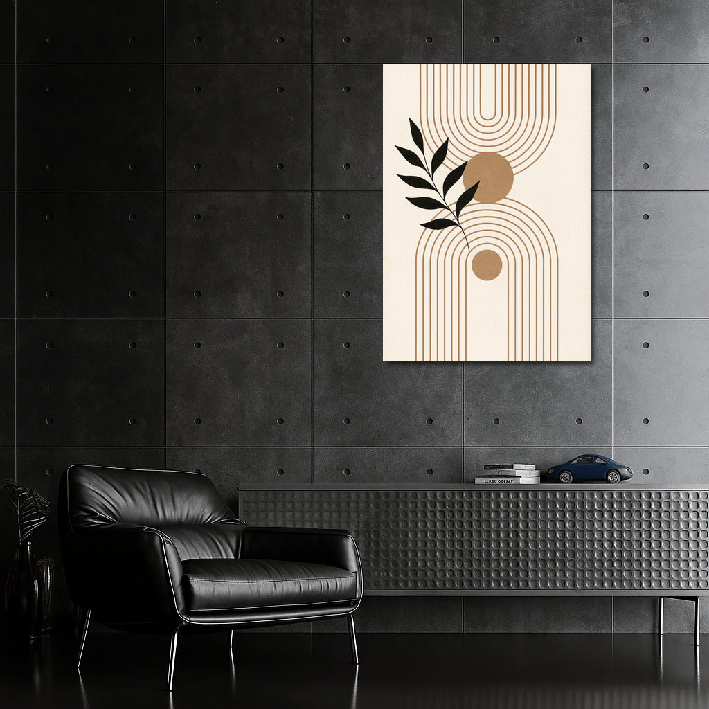 Harmony of Lines and Nature: Geometric Elegy