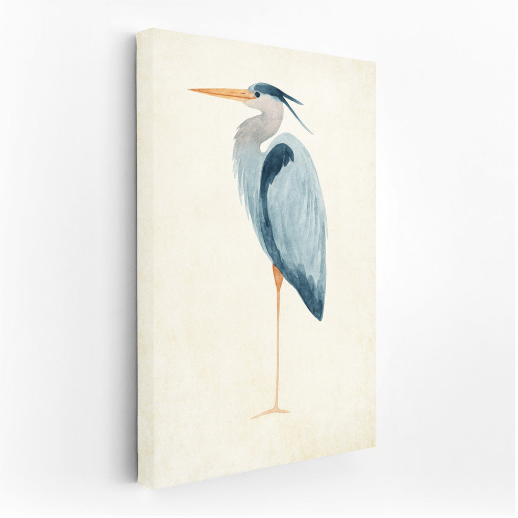Grace of Watercolor Bird: Elegance of Nature in Interior