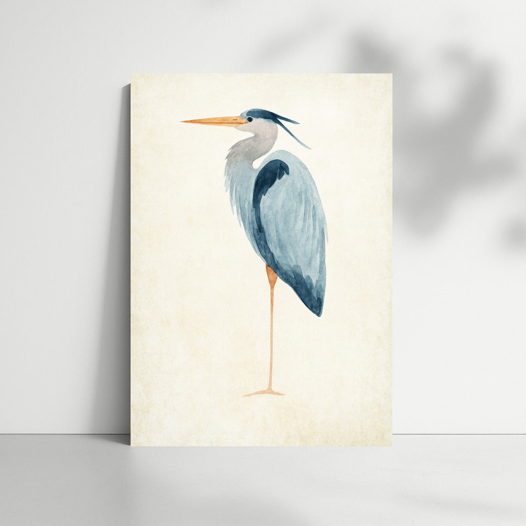 Grace of Watercolor Bird: Elegance of Nature in Interior