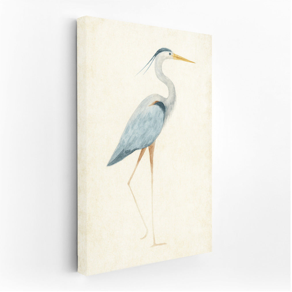 Graceful Bird in Watercolor: An Elegant Accent for Your Interior