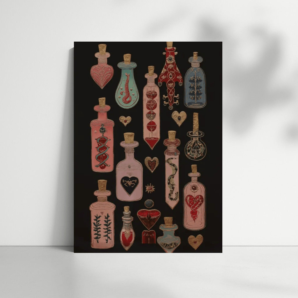 Gothic Heart Potion: Mysterious Aesthetics for Interiors