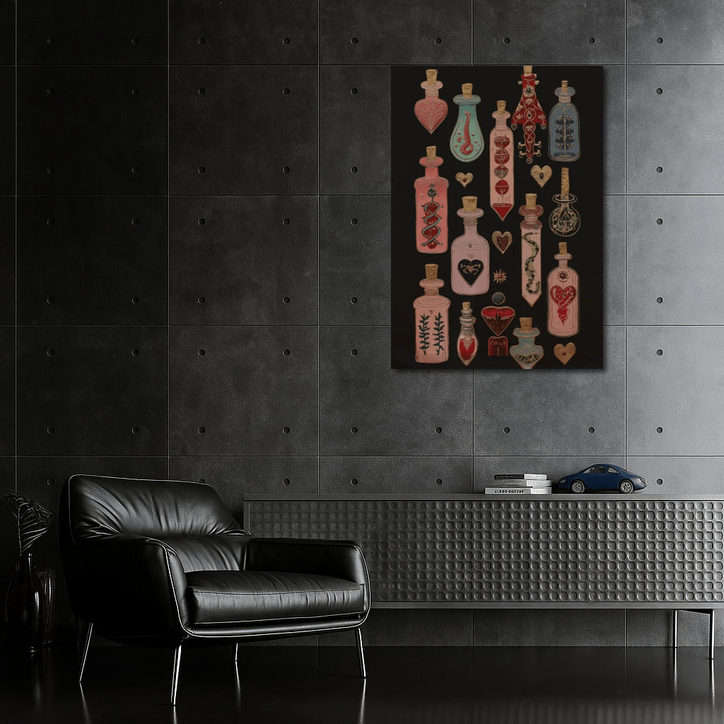 Gothic Heart Potion: Mysterious Aesthetics for Interiors