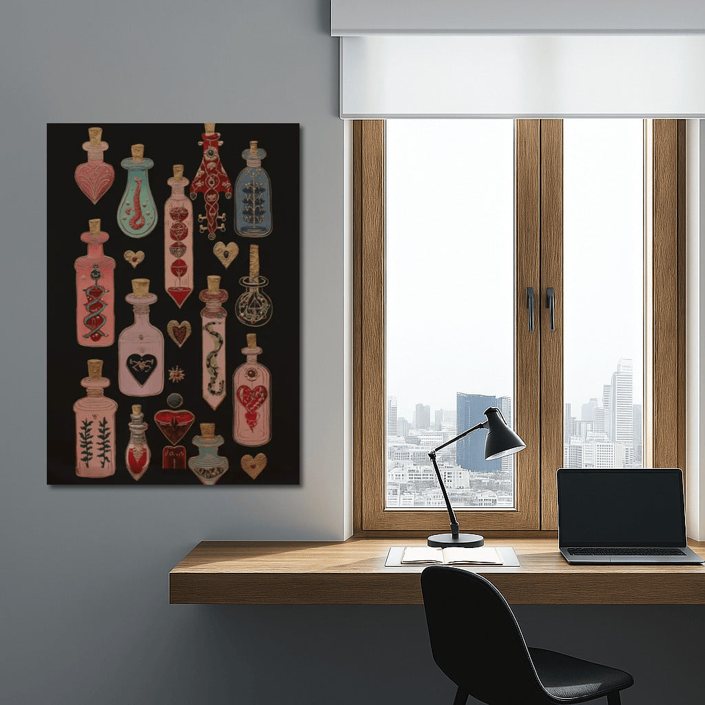 Gothic Heart Potion: Mysterious Aesthetics for Interiors