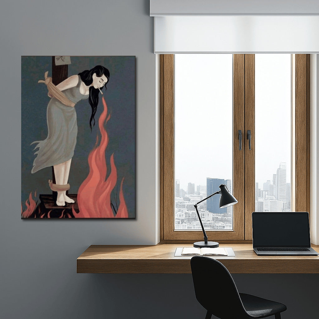 Gothic Awakening: Power in Fire