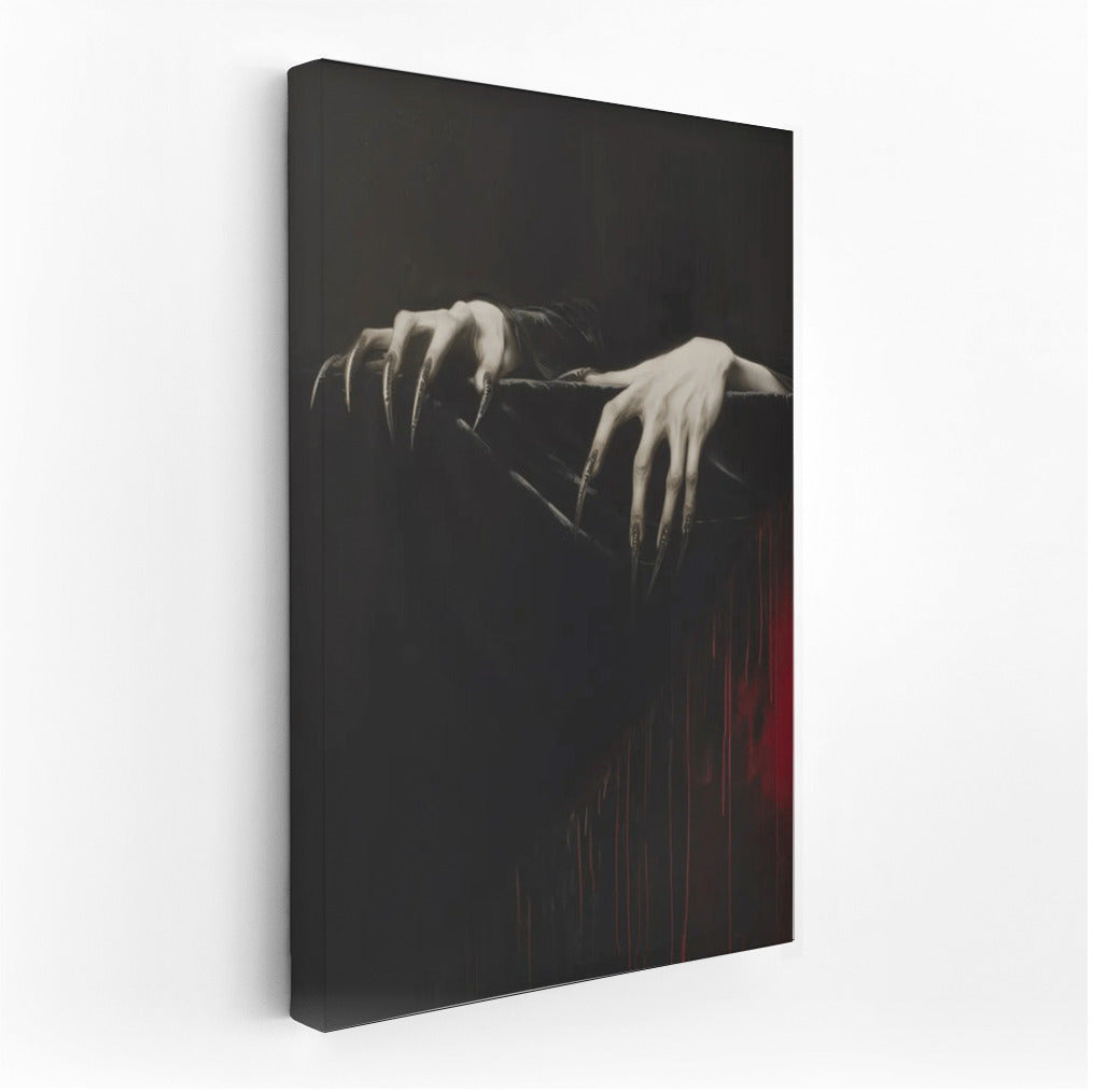 Gothic Shadows: Hands from the Abyss