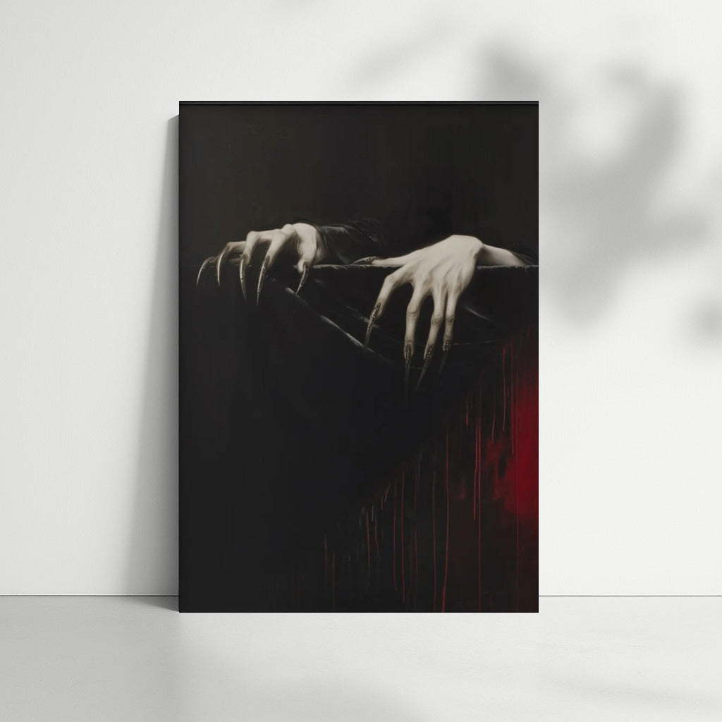 Gothic Shadows: Hands from the Abyss
