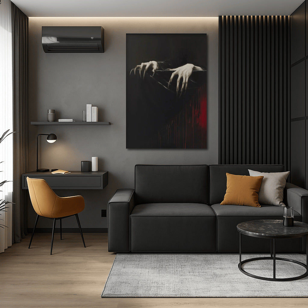 Gothic Shadows: Hands from the Abyss