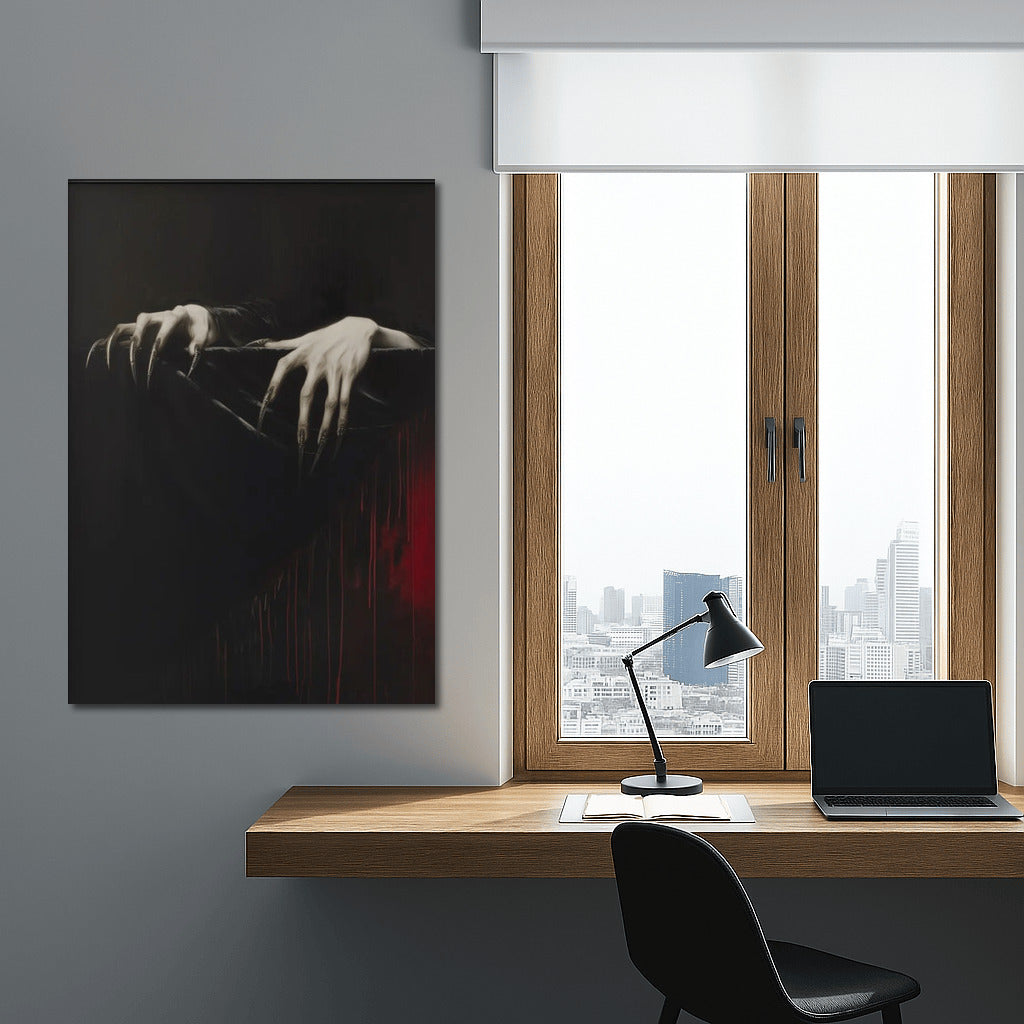 Gothic Shadows: Hands from the Abyss