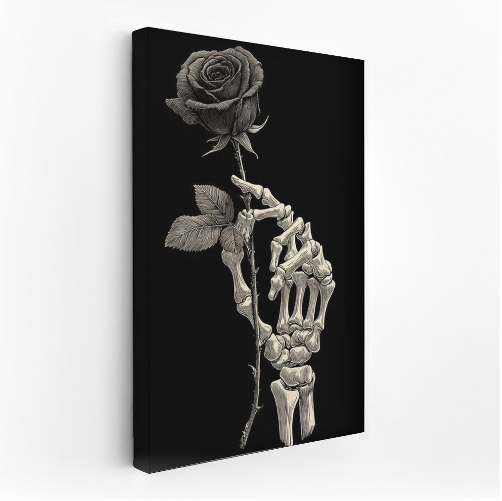 Gothic Rose: Eternity in the Bony Hand