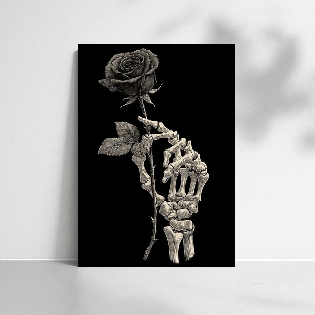 Gothic Rose: Eternity in the Bony Hand