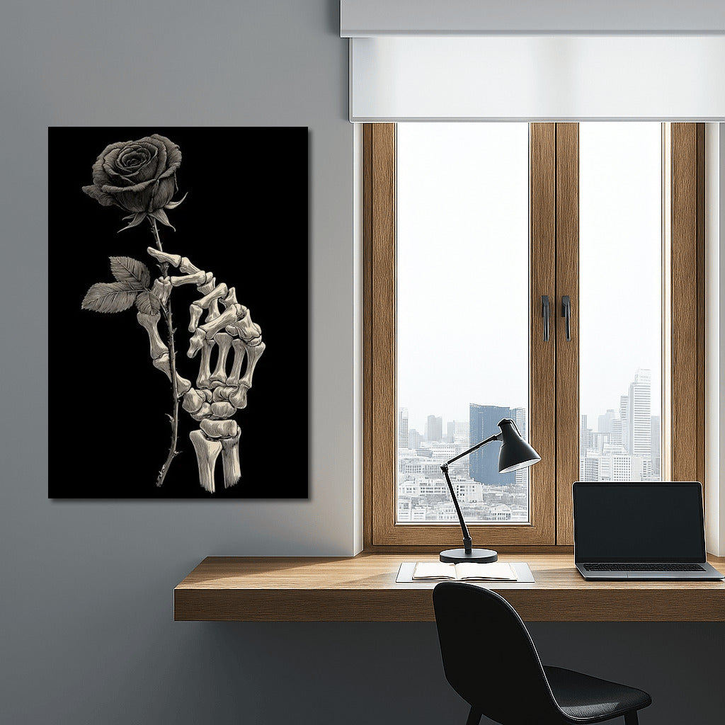 Gothic Rose: Eternity in the Bony Hand