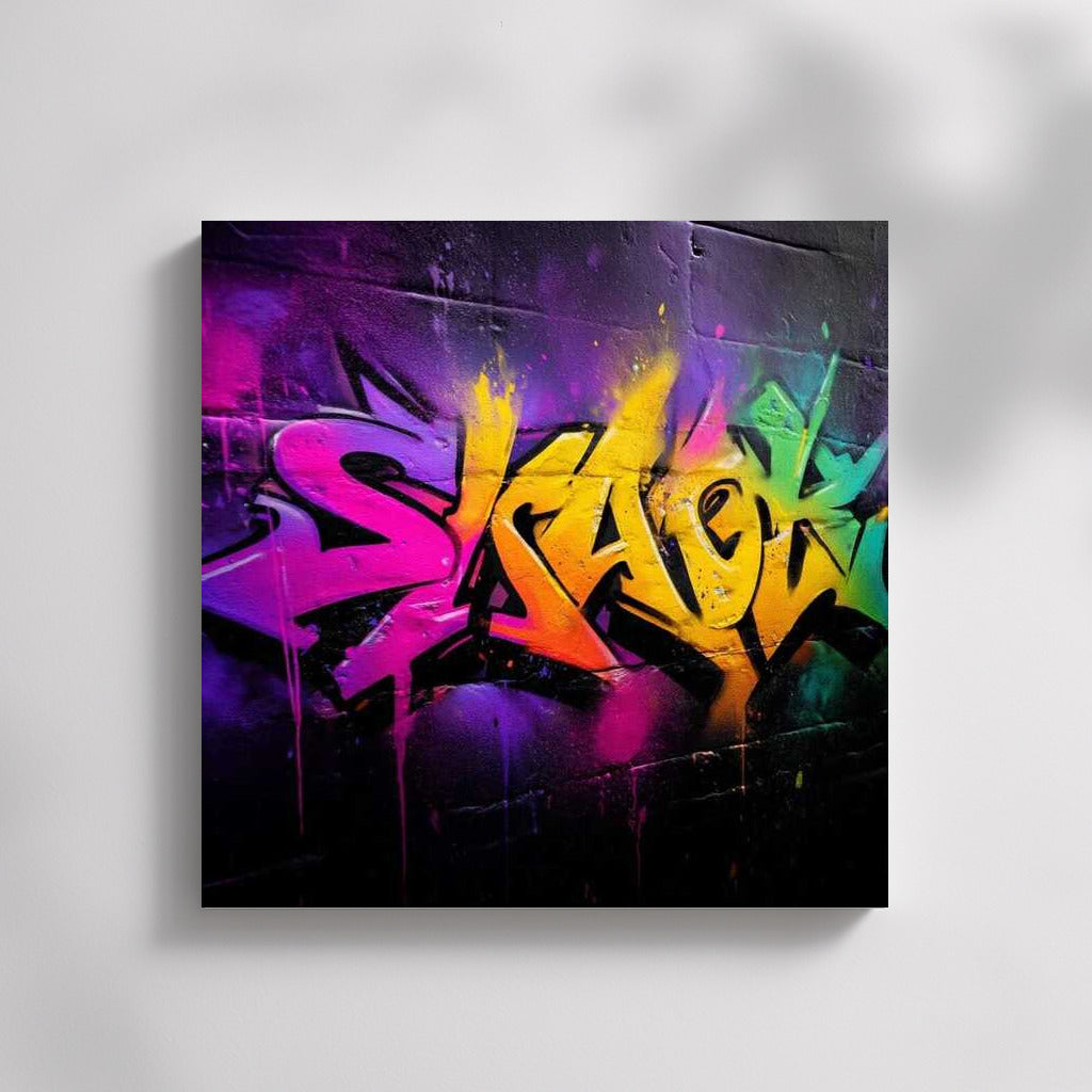 Graffiti Energy: Explosion of Color and Lines
