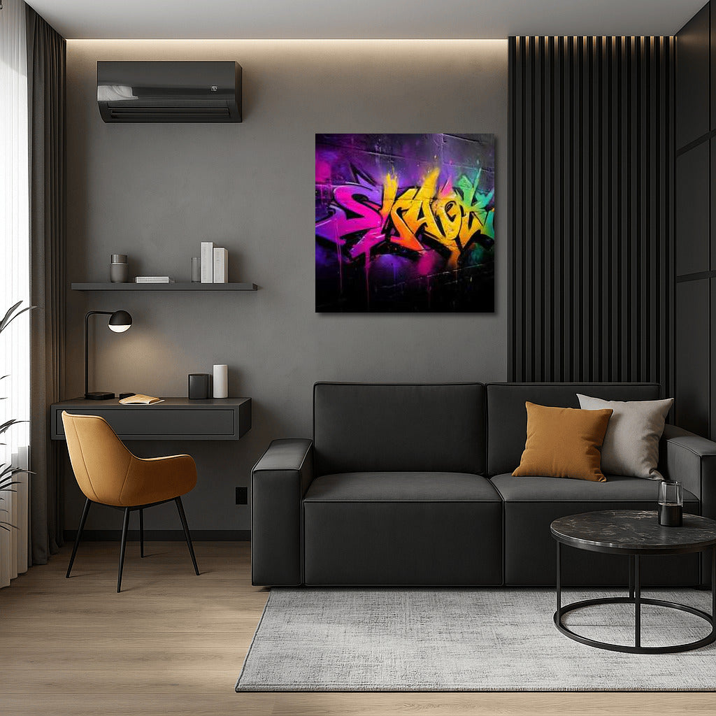 Graffiti Energy: Explosion of Color and Lines