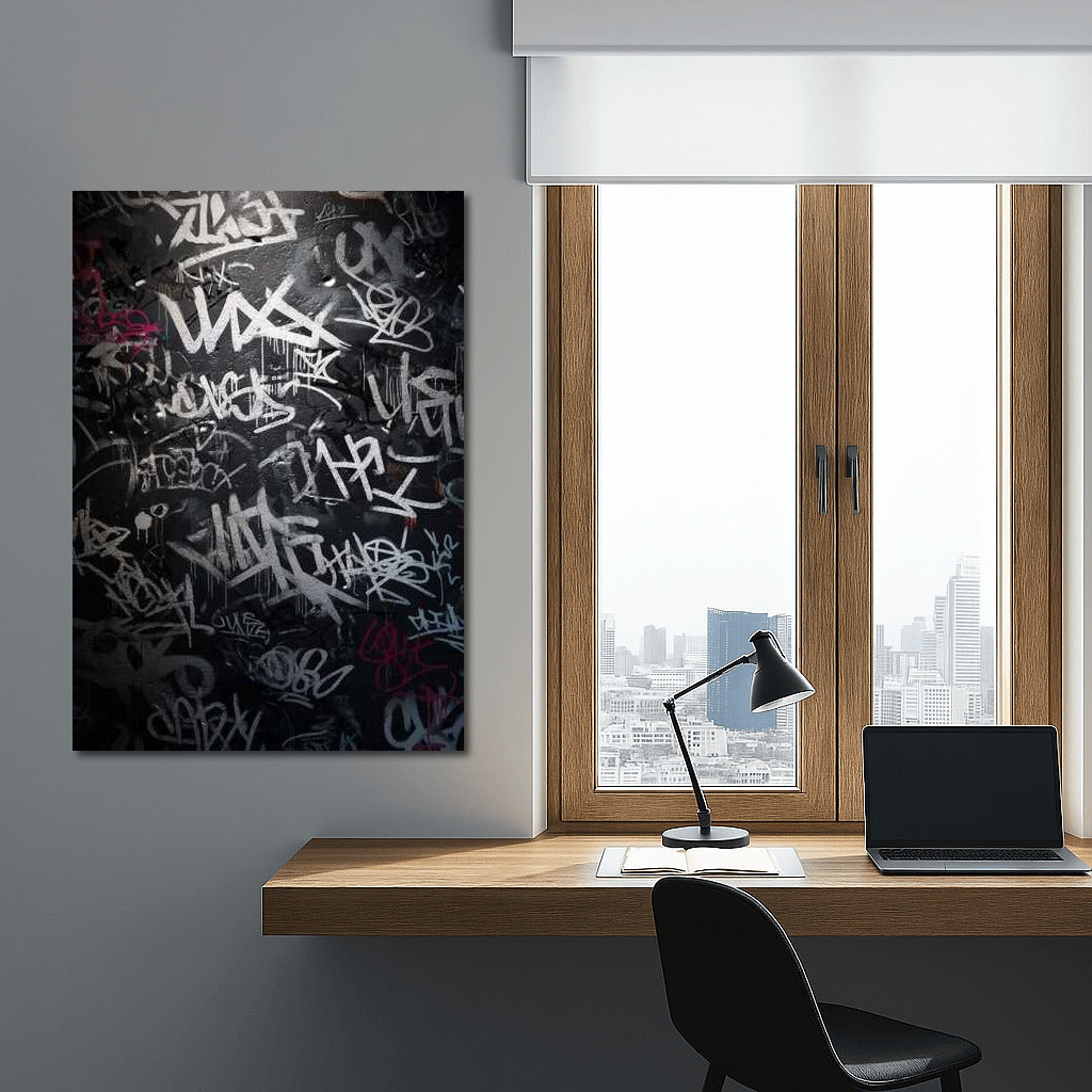 Vibrant Rhythms of the Streets: Graffiti Energy