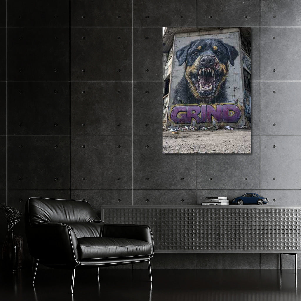 Rage Graffiti: Aggressive Image