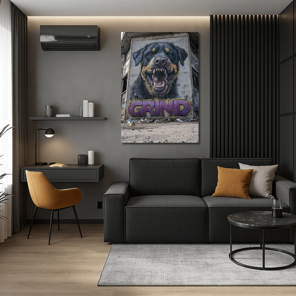 Rage Graffiti: Aggressive Image