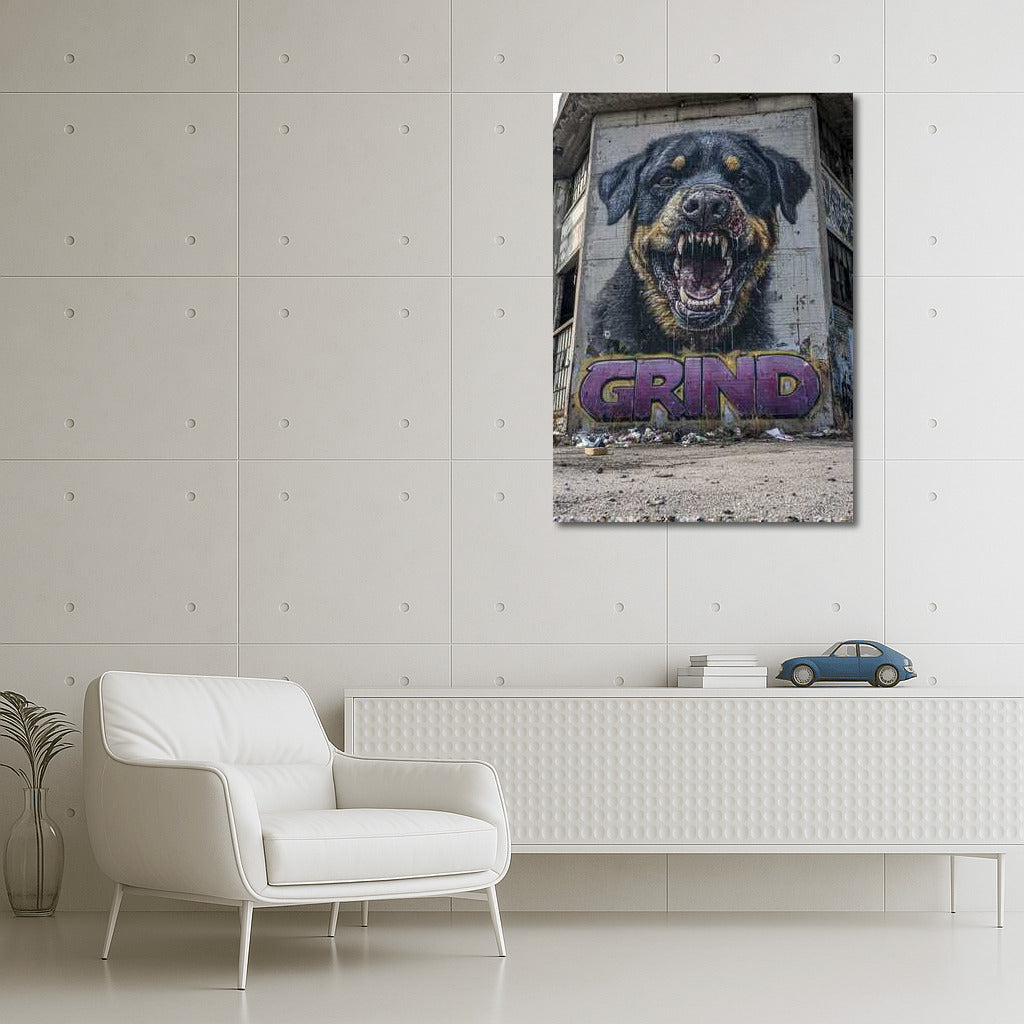 Rage Graffiti: Aggressive Image