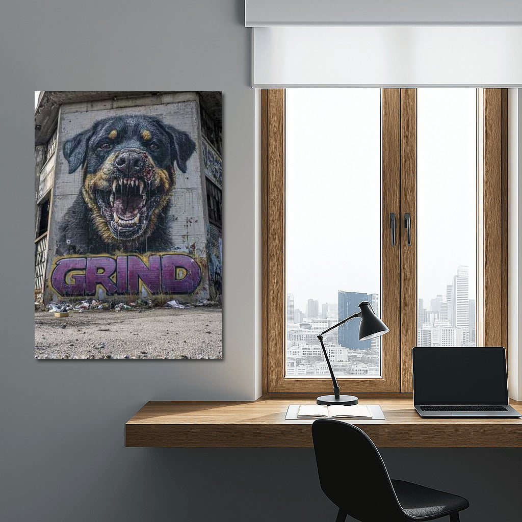 Rage Graffiti: Aggressive Image