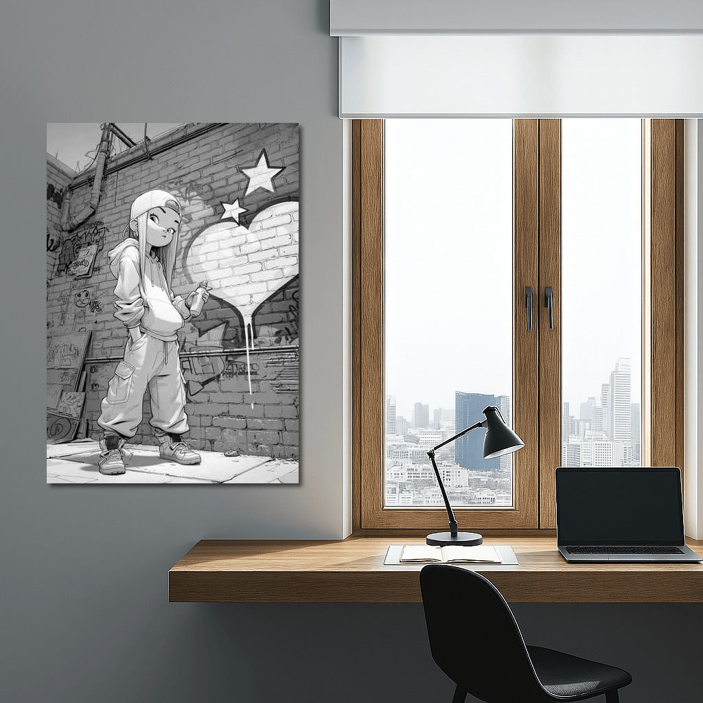 Graffiti: Freedom of the Young Creator in the Metropolis