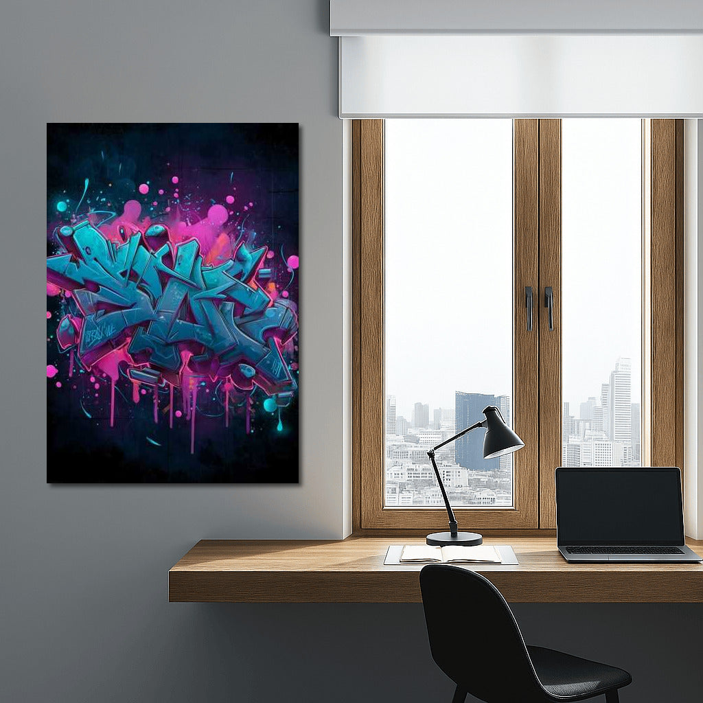 Vortex of Color: Graffiti Energy