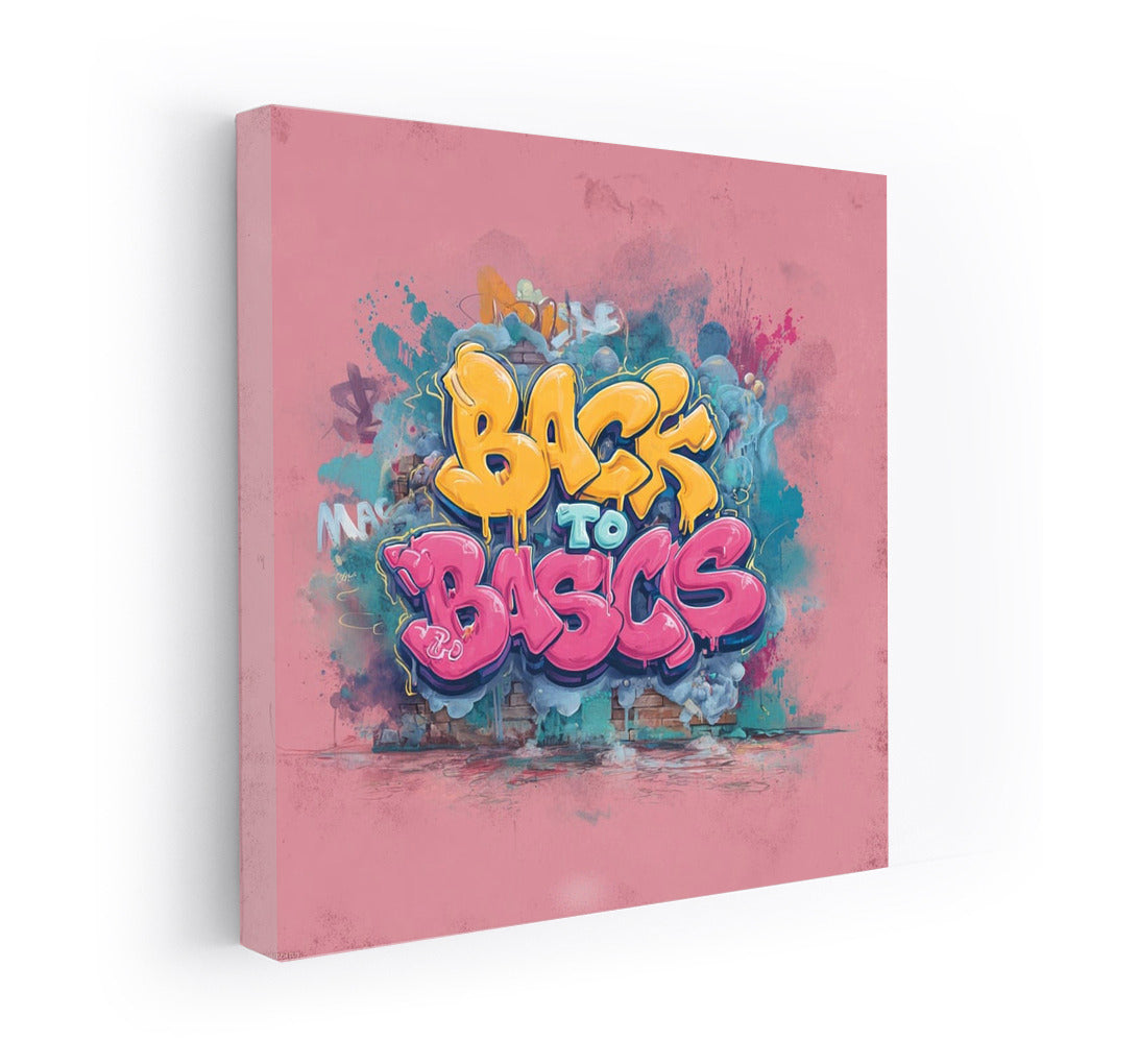 Vibrant Graffiti Explosion: Energy of Colors and Fonts