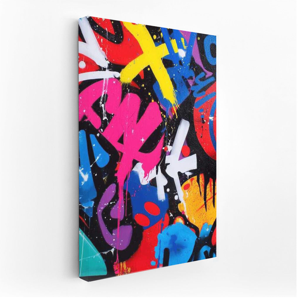 Graffiti Color Explosion: Dynamics and Energy