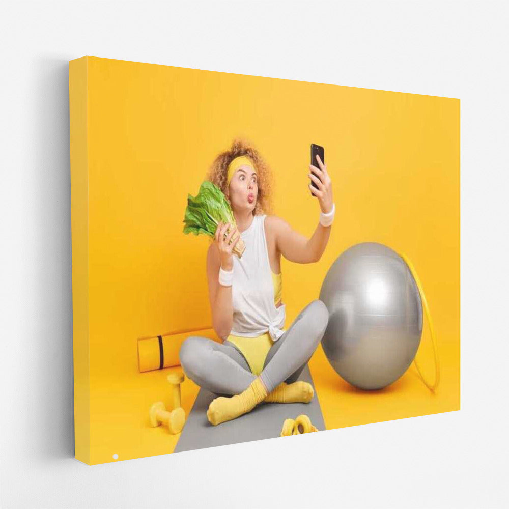 Cheerful Person and Fresh Vegetables: Inspiration for a Healthy Lifestyle