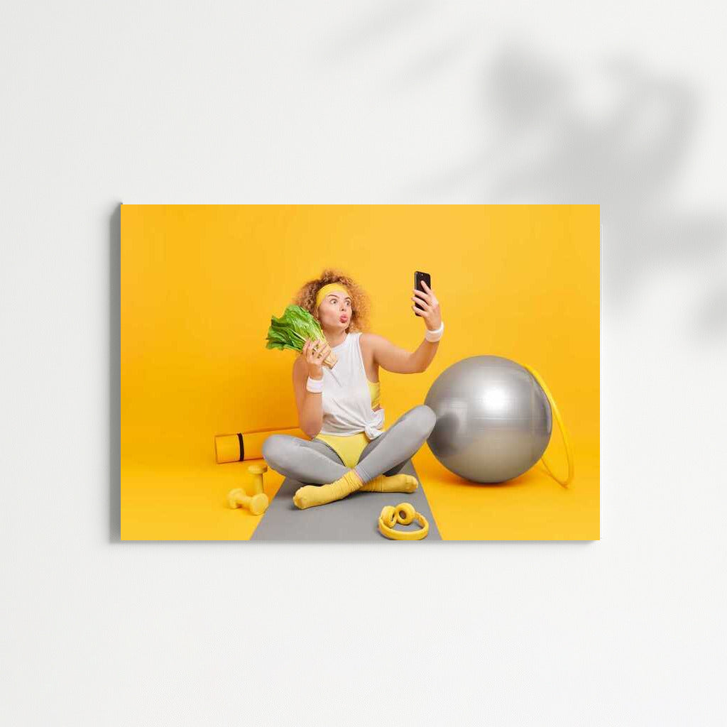 Cheerful Person and Fresh Vegetables: Inspiration for a Healthy Lifestyle