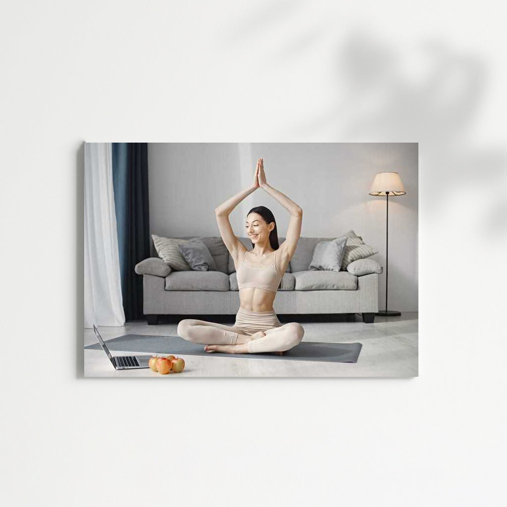 Yoga and Apples: Harmony of a Healthy Lifestyle
