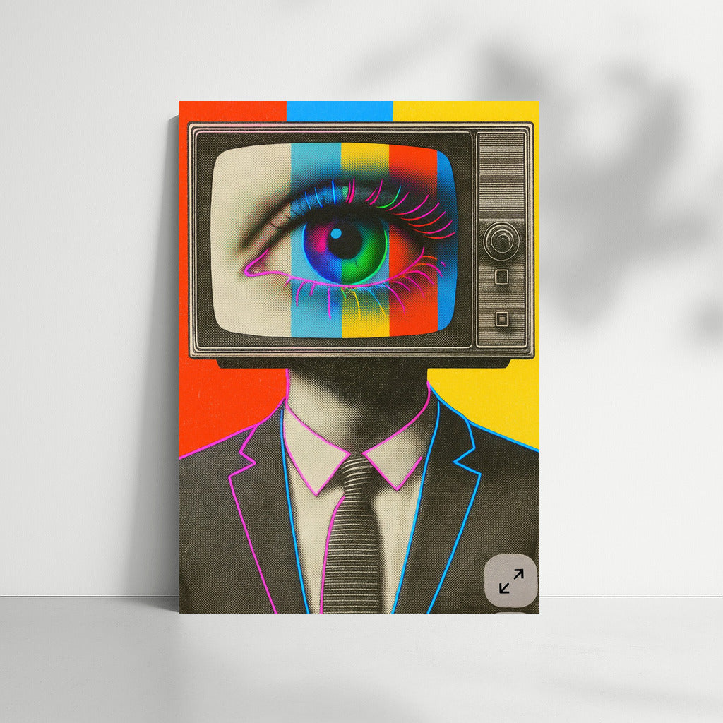 Hypnotic Look Retro TV: Hipster Charm