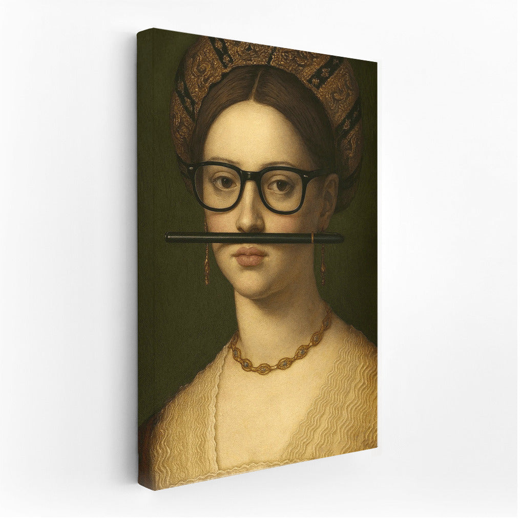 Lady with a Smile and a Pencil Mustache: Humor in the Classics