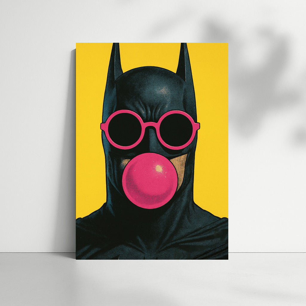 Batman in Pink Glasses: A Humorous Look