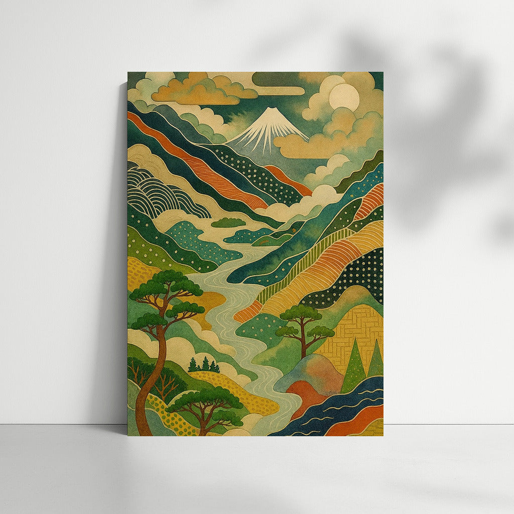 Mountain Harmony: Japanese Minimal Calm
