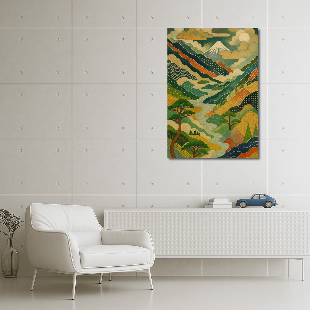 Mountain Harmony: Japanese Minimal Calm