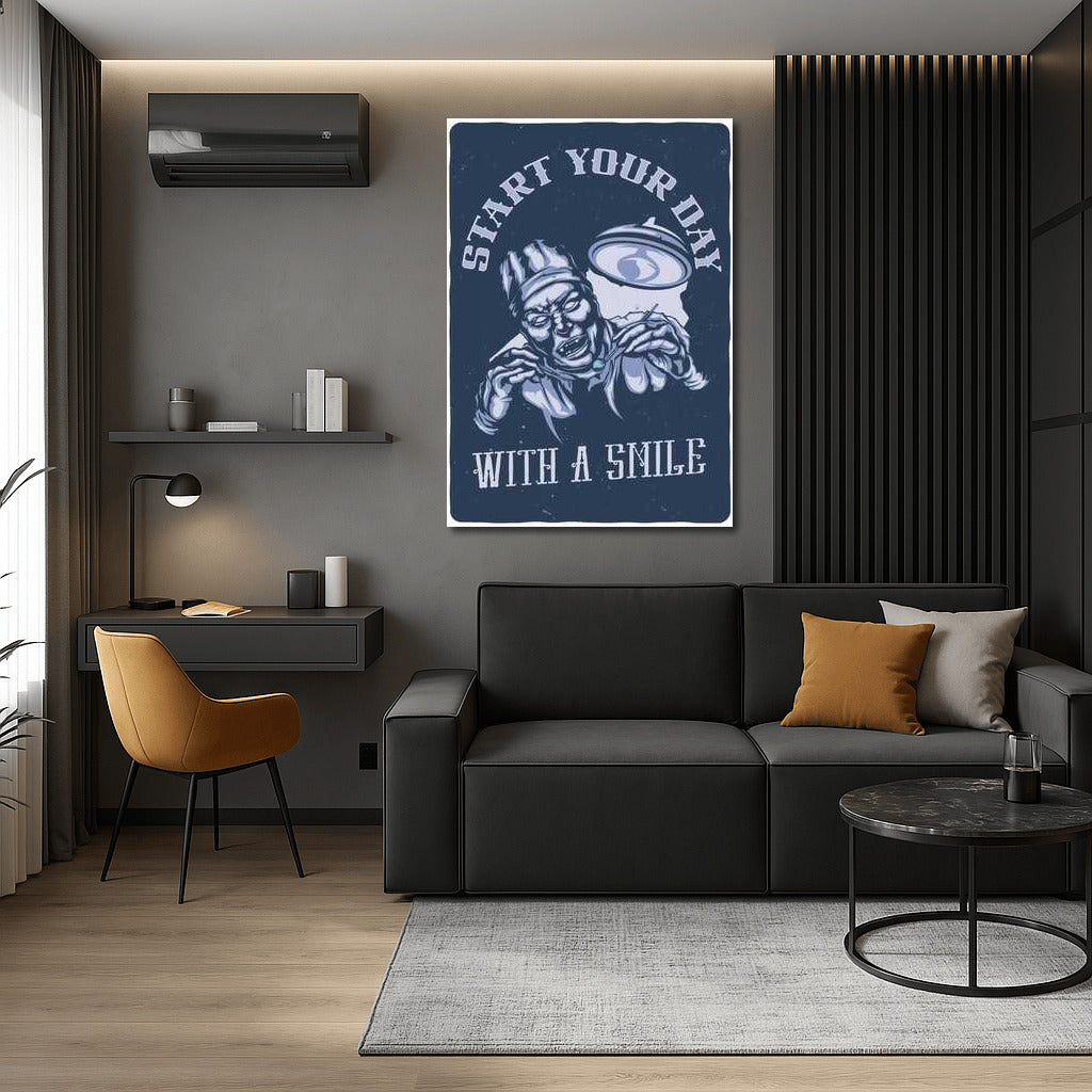 Smile for Man Cave: Style and Humor in Your Personal Space