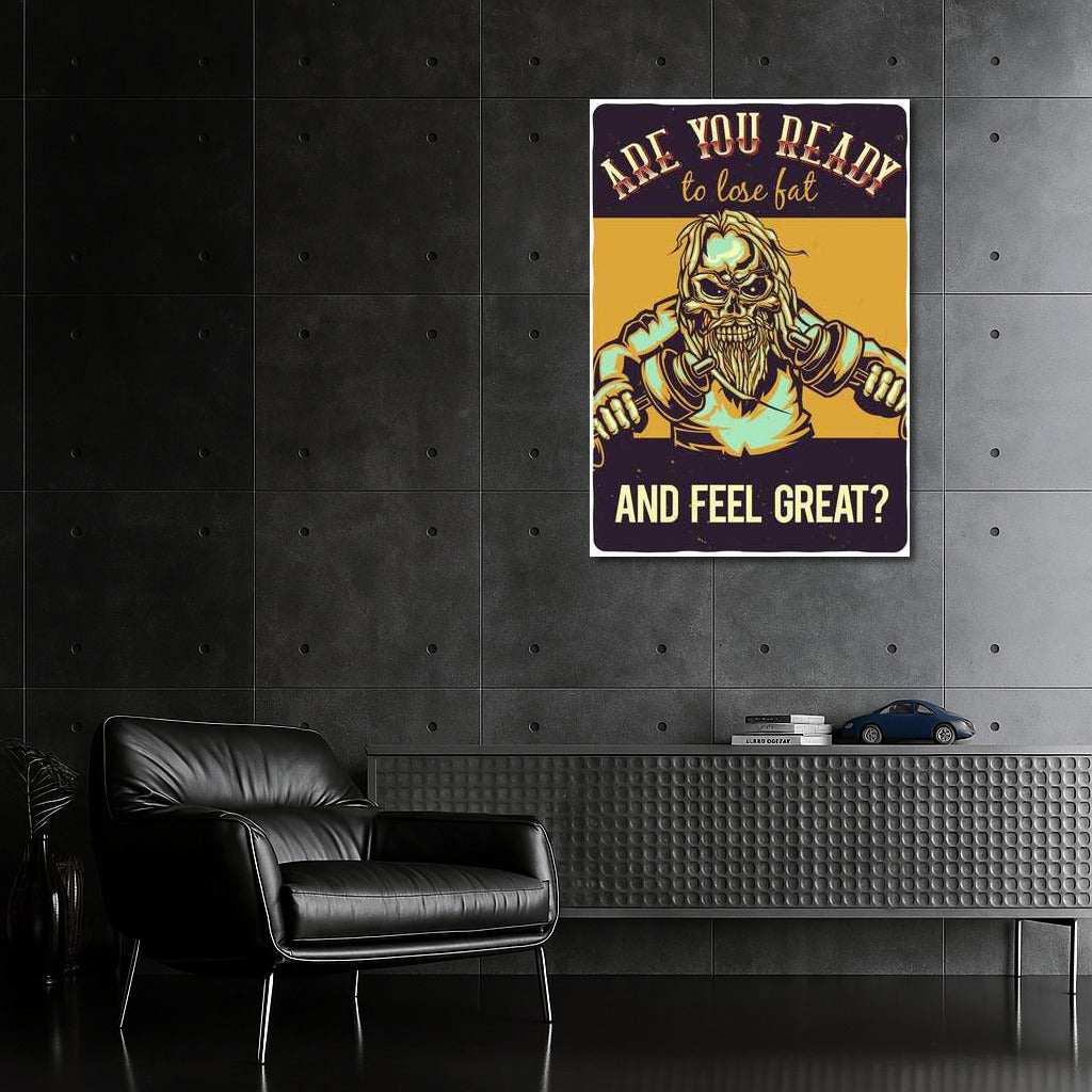 Skull in Training: Motivation for Man Cave