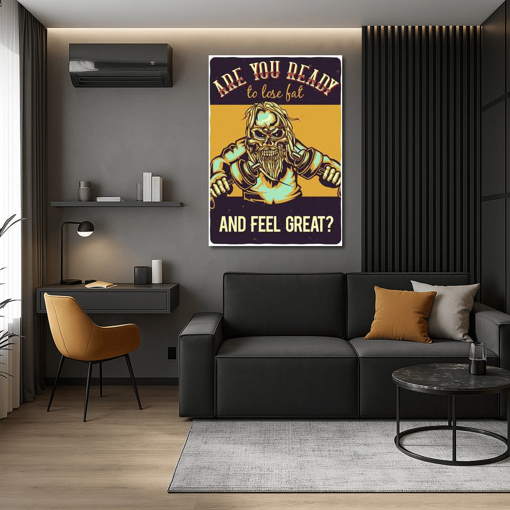 Skull in Training: Motivation for Man Cave