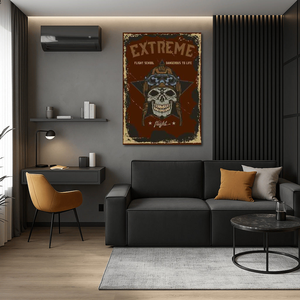 Pilot Skull: Adrenaline for Man Cave