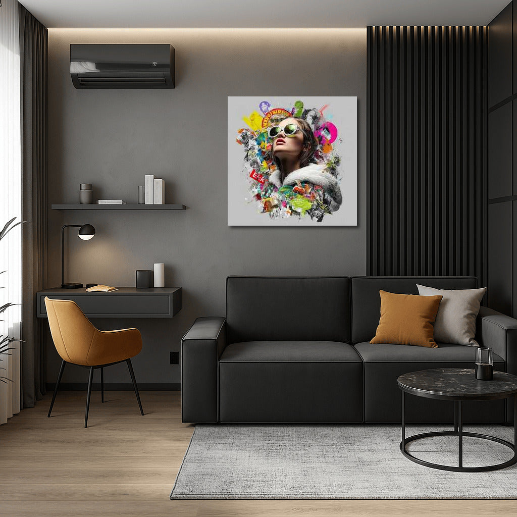 Vivid Explosion of Emotions: Maximalist Color Extravaganza