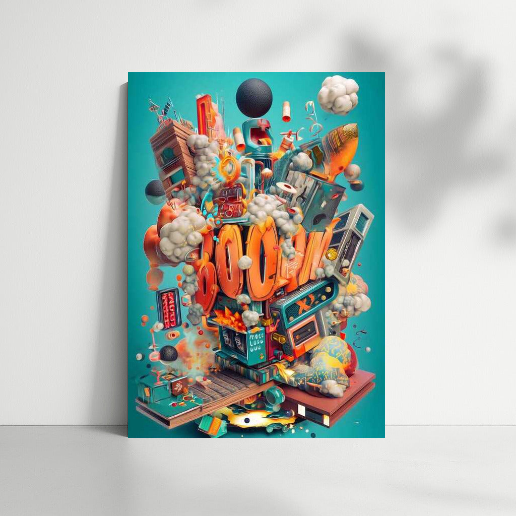 A Whirlwind of Creative Madness: The Vibrant Maximalist Explosion