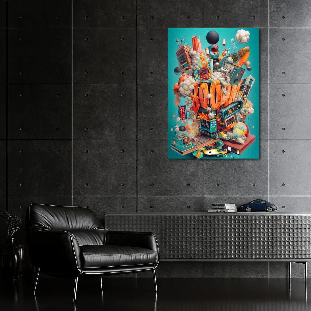 A Whirlwind of Creative Madness: The Vibrant Maximalist Explosion