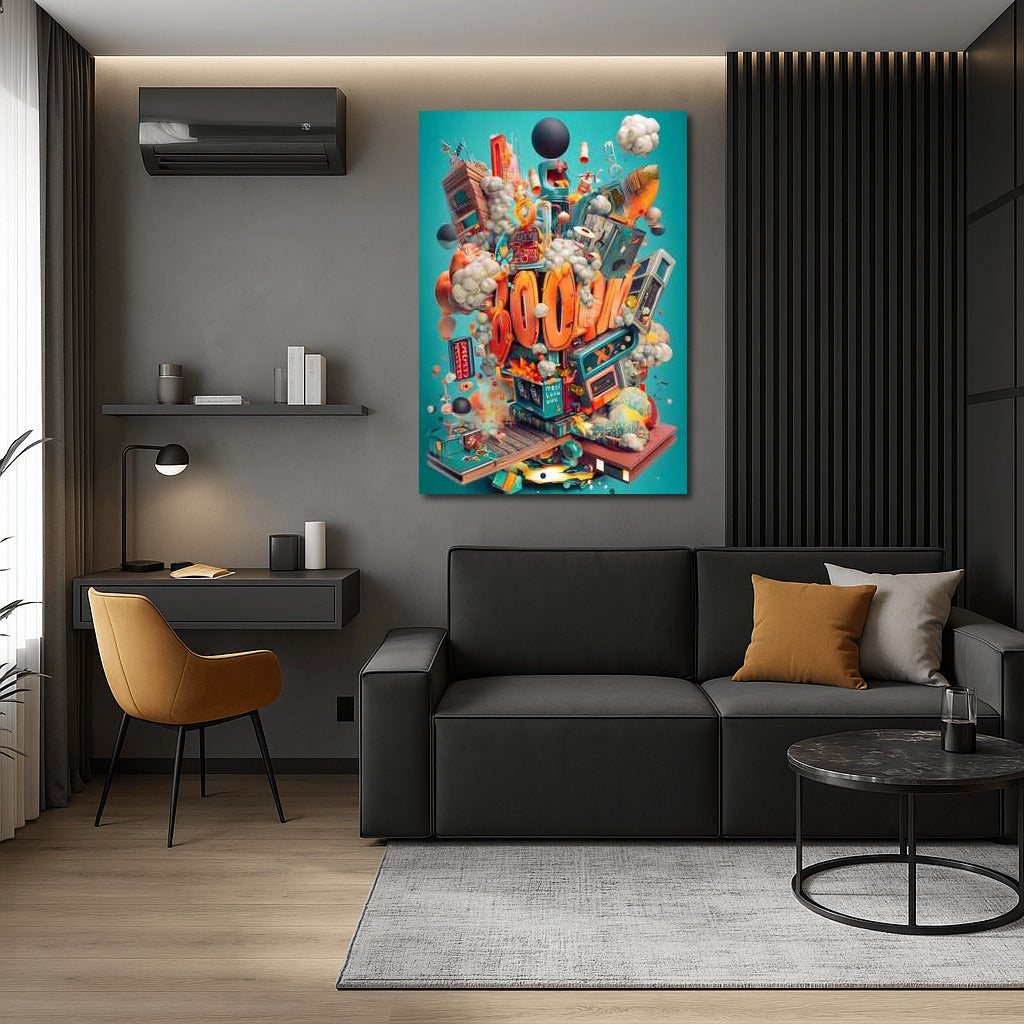 A Whirlwind of Creative Madness: The Vibrant Maximalist Explosion