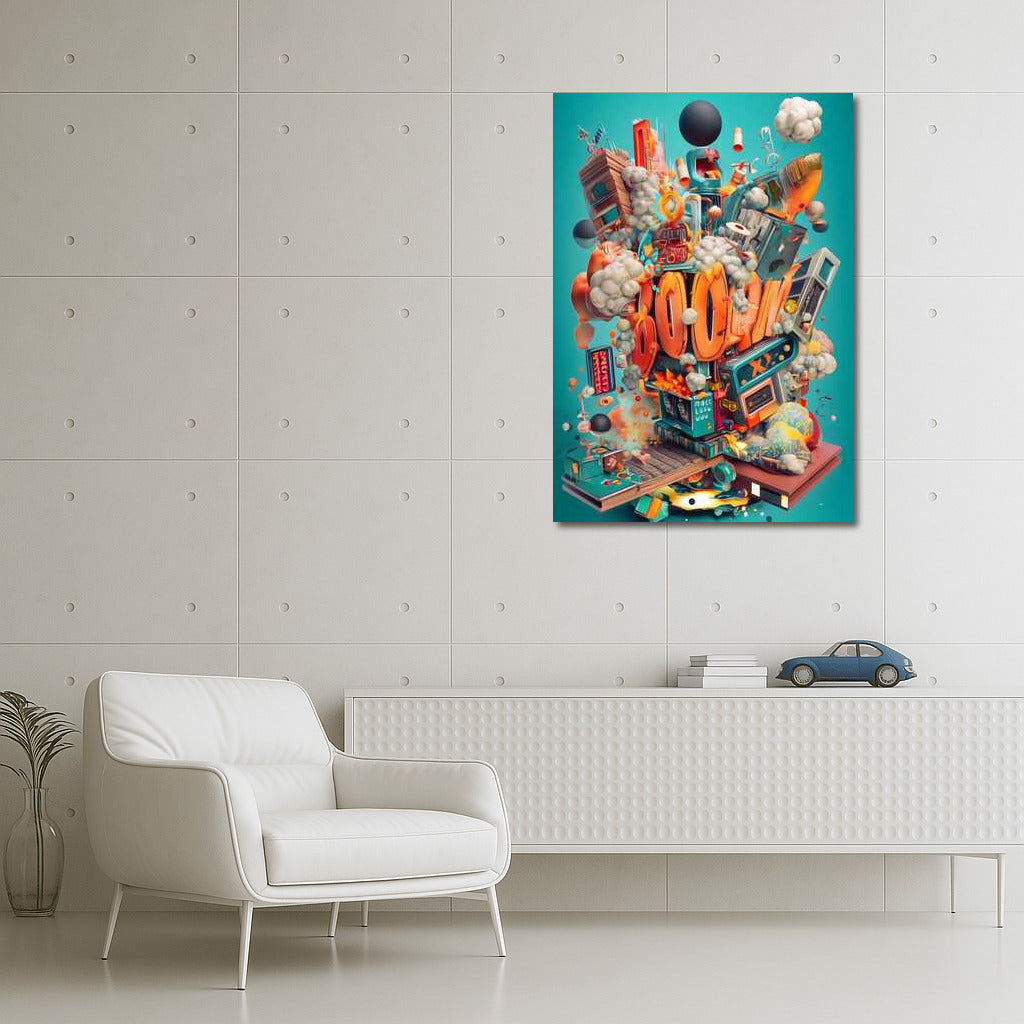 A Whirlwind of Creative Madness: The Vibrant Maximalist Explosion