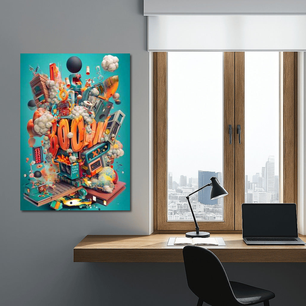 A Whirlwind of Creative Madness: The Vibrant Maximalist Explosion