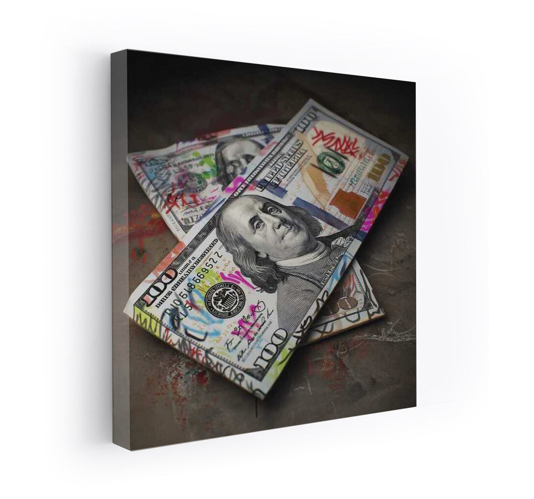 Money Explosion: Graffiti and Color in the Interior