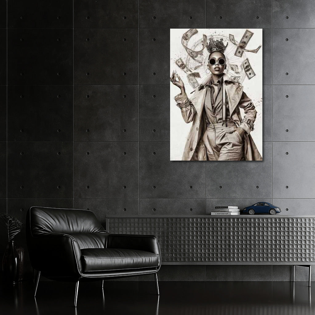 Queen of Style and Soaring Money: Financial Chic