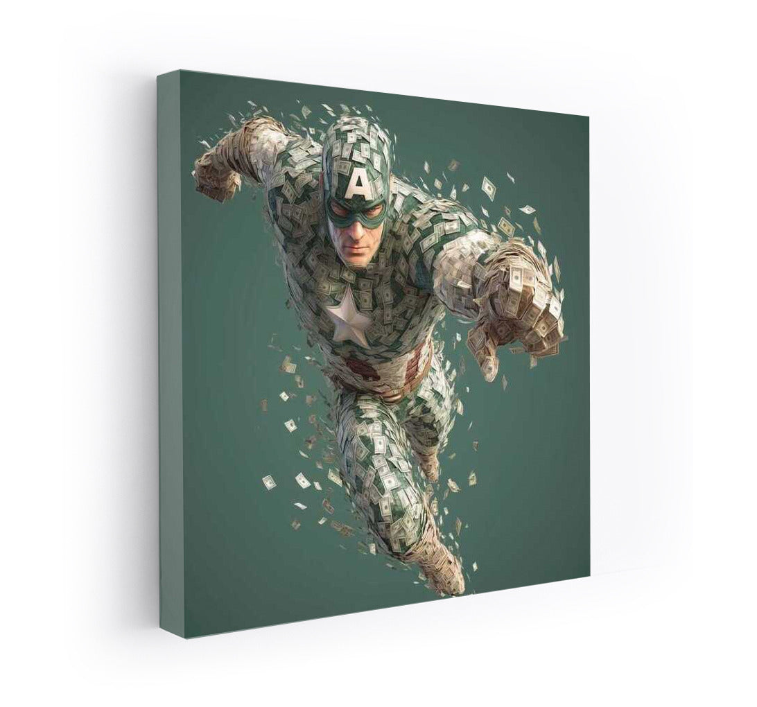 Superhero in the Money Cloud: Symbol of Success