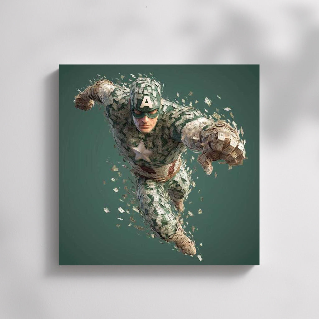 Superhero in the Money Cloud: Symbol of Success