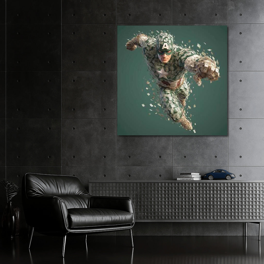 Superhero in the Money Cloud: Symbol of Success