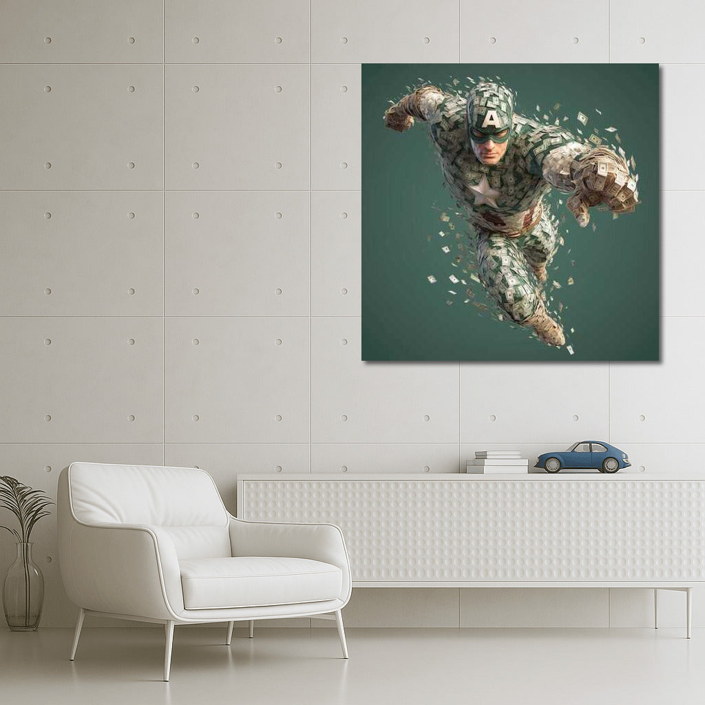 Superhero in the Money Cloud: Symbol of Success